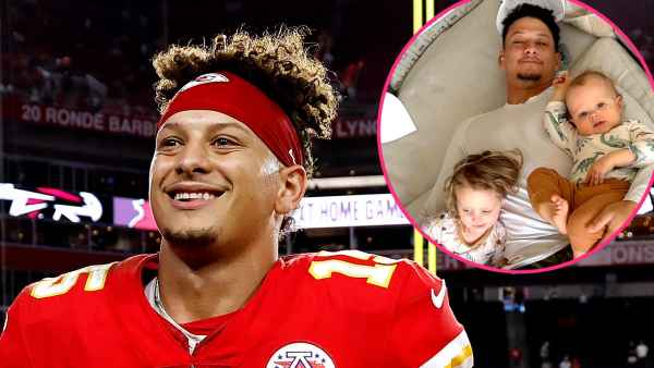 Patrick Mahomes Cuddles Up With His Kids After Celebrating Sterling’s 3rd Birthday