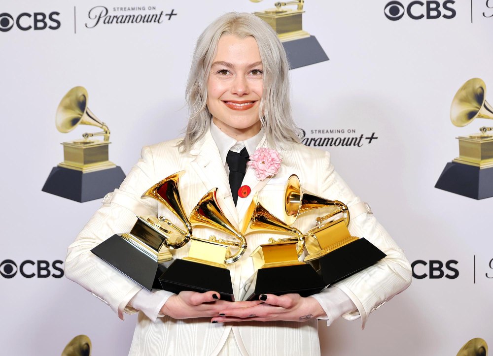Phoebe Bridgers Slams Former Grammys CEO Neil Portnow After 2024 Wins | Us  Weekly