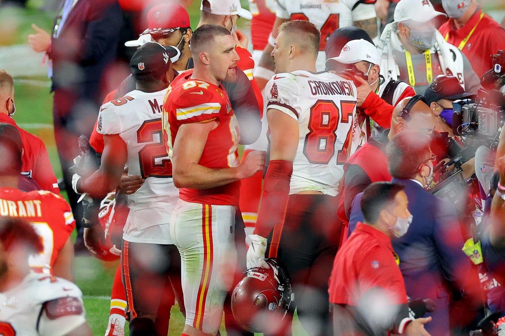Rob Gronkowski Is Ready for a Dance Off Rematch With Travis Kelce His Hips are Loose 737