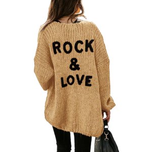 PRETTYGARDEN Rock and Love cardigan