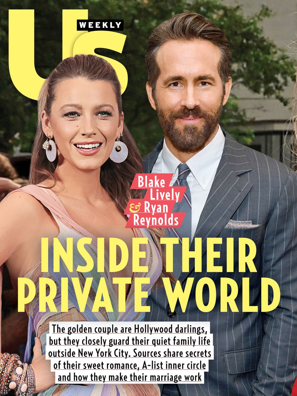 Ryan Reynolds and Blake Lively Us Weekly 2410 Cover