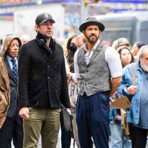 Ryan Reynolds and John Krasinski Recreated 1 of The Office s Best Gags to Promote Their New Movie 751