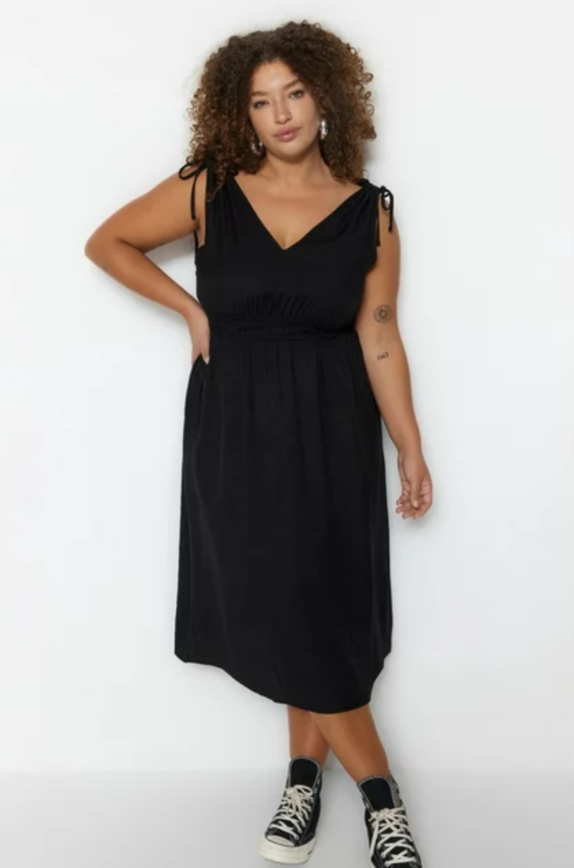 Trendyol A-Line Relaxed Fit Dress
