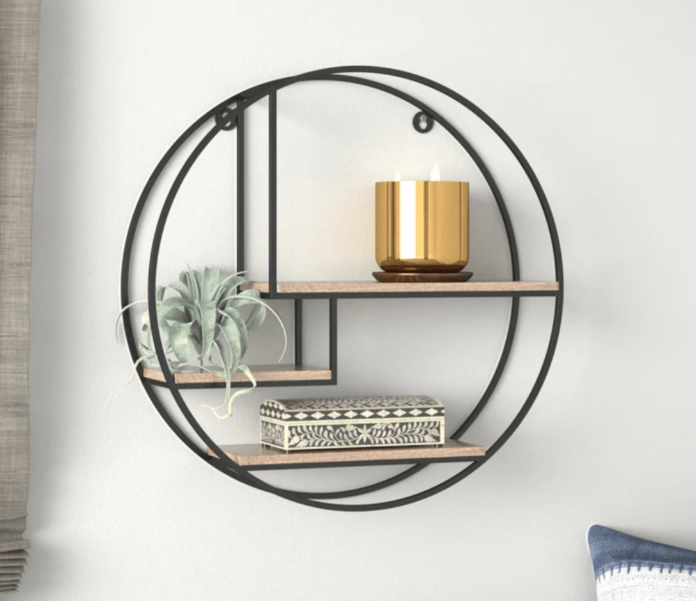 Mistana Aberdeen 3 Piece Circle Accent Shelf Wayfair