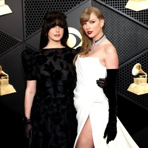 See How Taylor Swift Got Grammys Red Carpet Ready With BFF Lana Del Rey