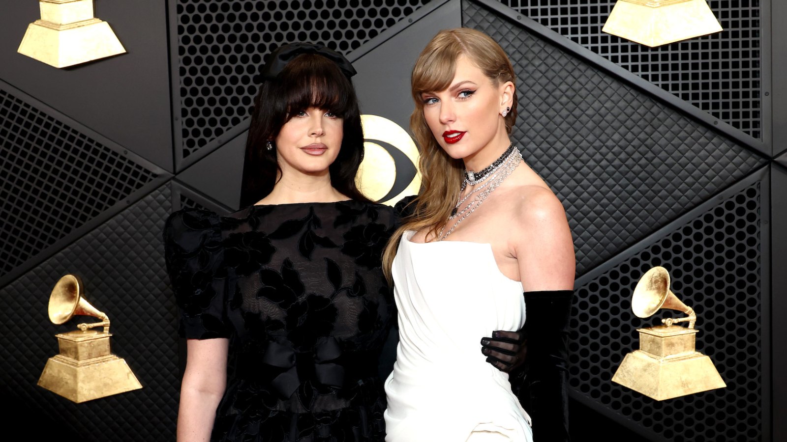 See How Taylor Swift Got Grammys Red Carpet Ready With BFF Lana Del Rey
