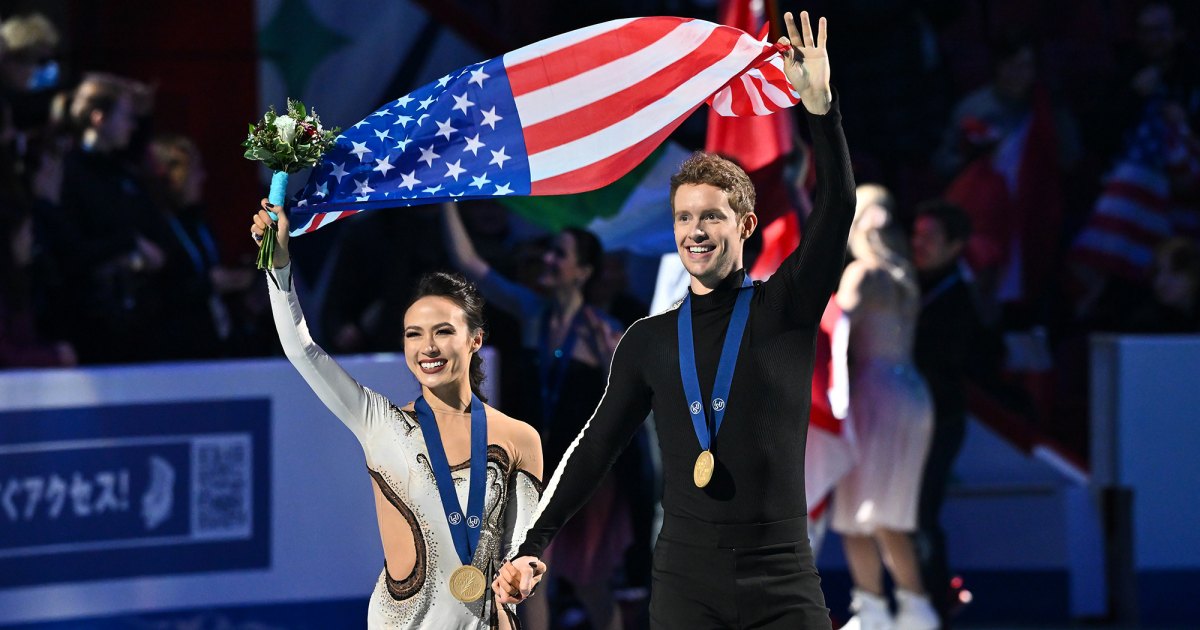 Olympians Evan Bates and Madison Chock’s Relationship Timeline 