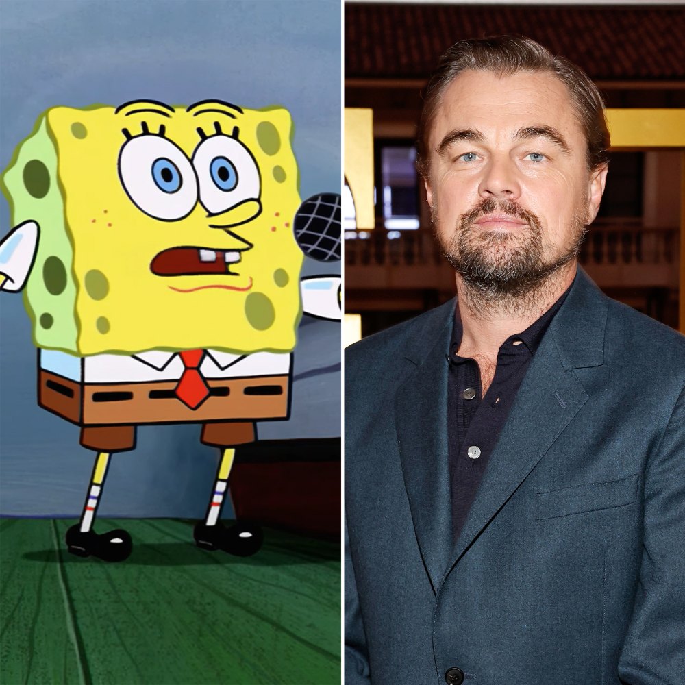 SpongeBob Roasts Leonardo DiCaprio During Nickelodeon Super Bowl Stream