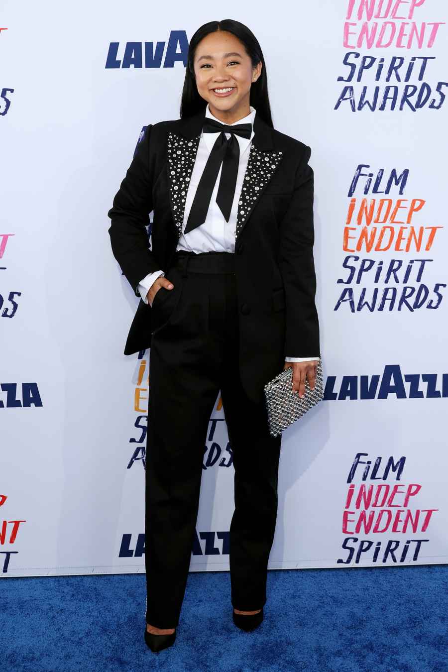 Stephanie Hsu Independent Spirit Awards Red Carpet 2024