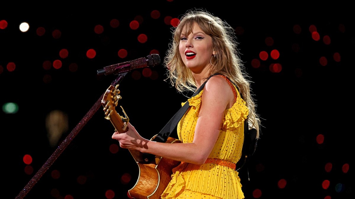Taylor Swift Dispels Yellow Dress Theory at Final Sydney 'Eras' Show | Us Weekly Taylor Swift Dispels Yellow Dress Theory at Final Sydney 'Eras' Show | Us Weekly