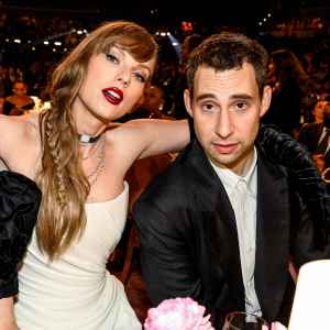 Taylor Swift and Jack Antonoff Do TK at the 2024 Grammys