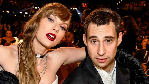Taylor Swift and Jack Antonoff Do TK at the 2024 Grammys