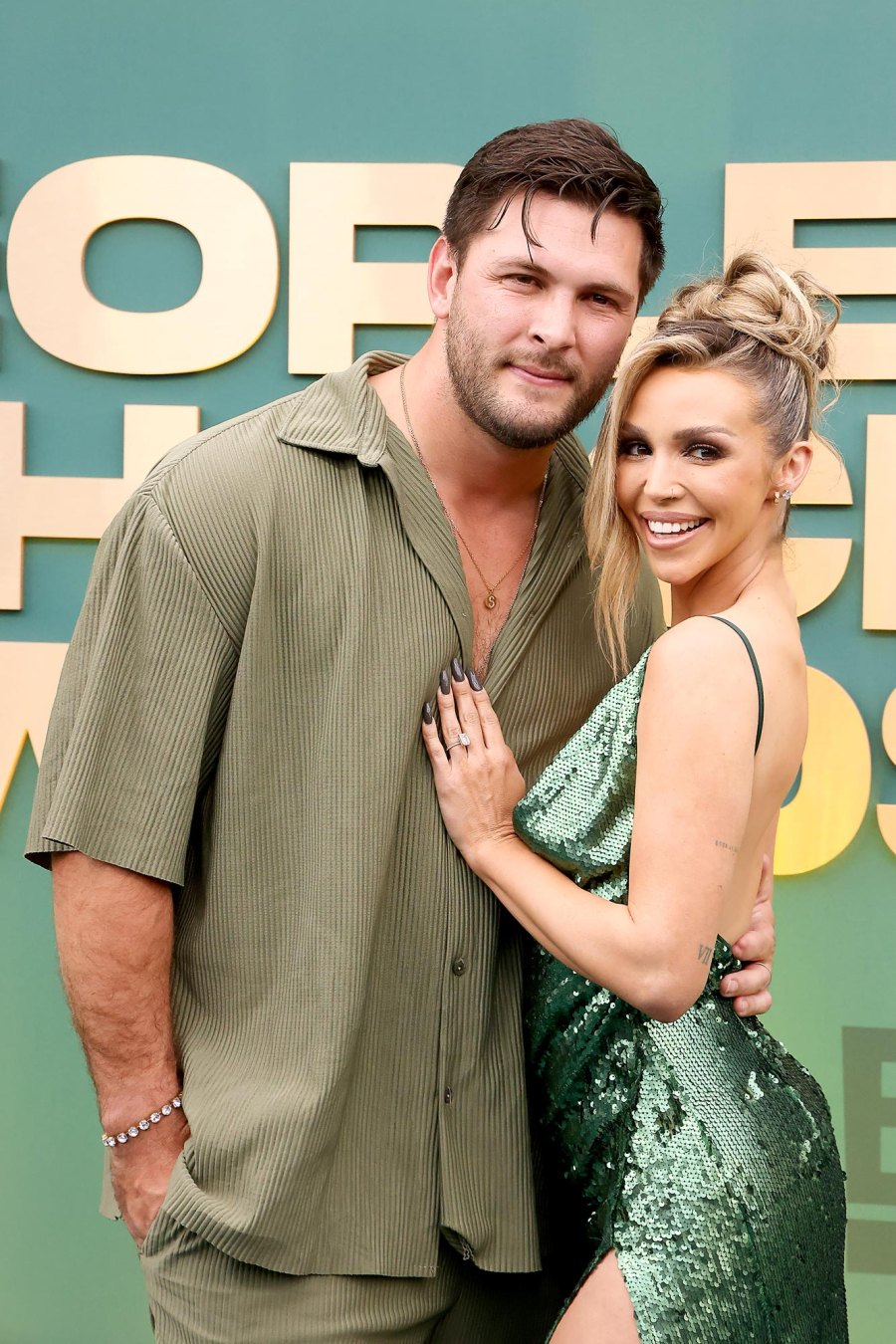 The Hottest Couples at the 2024 People s Choice Awards 581 Brock Davies and Scheana Shay
