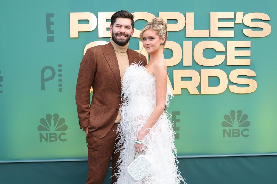 The Hottest Couples at the 2024 People s Choice Awards 582 Dylan Barbour and Hannah Godwin