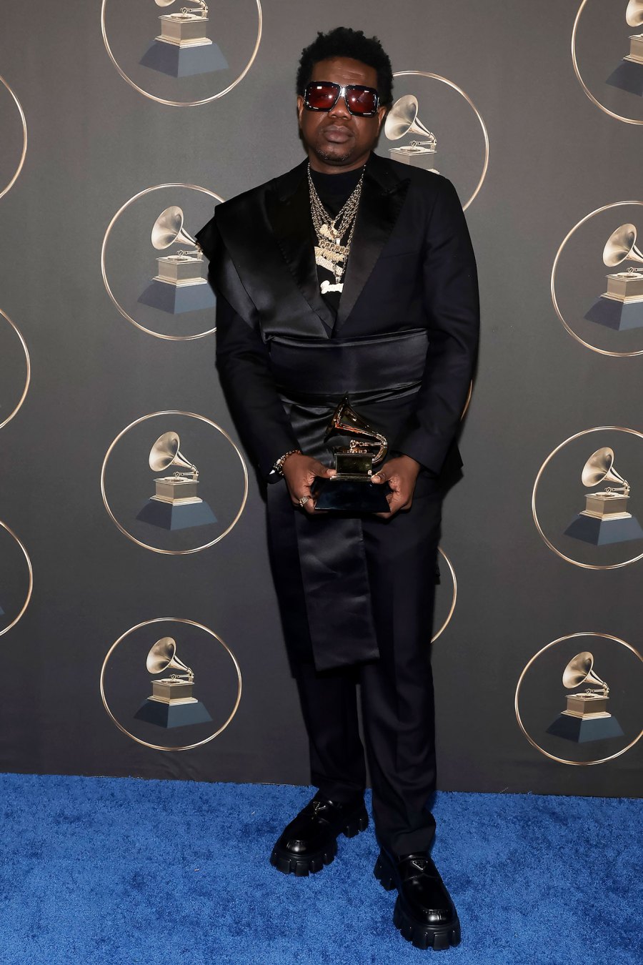 Theron Thomas Best Dressed Men at the 2024 Grammys