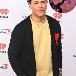 Tom Sandoval Receives Cheek Kiss From Model Victoria Lee Robinson
