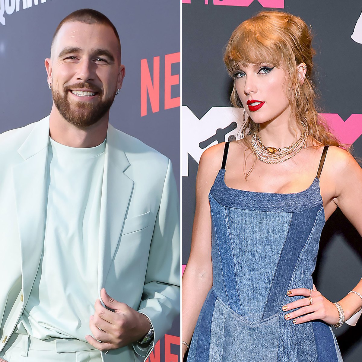 Travis Kelce Boards Plane to Vegas as Taylor Swift Heads to Grammys ...