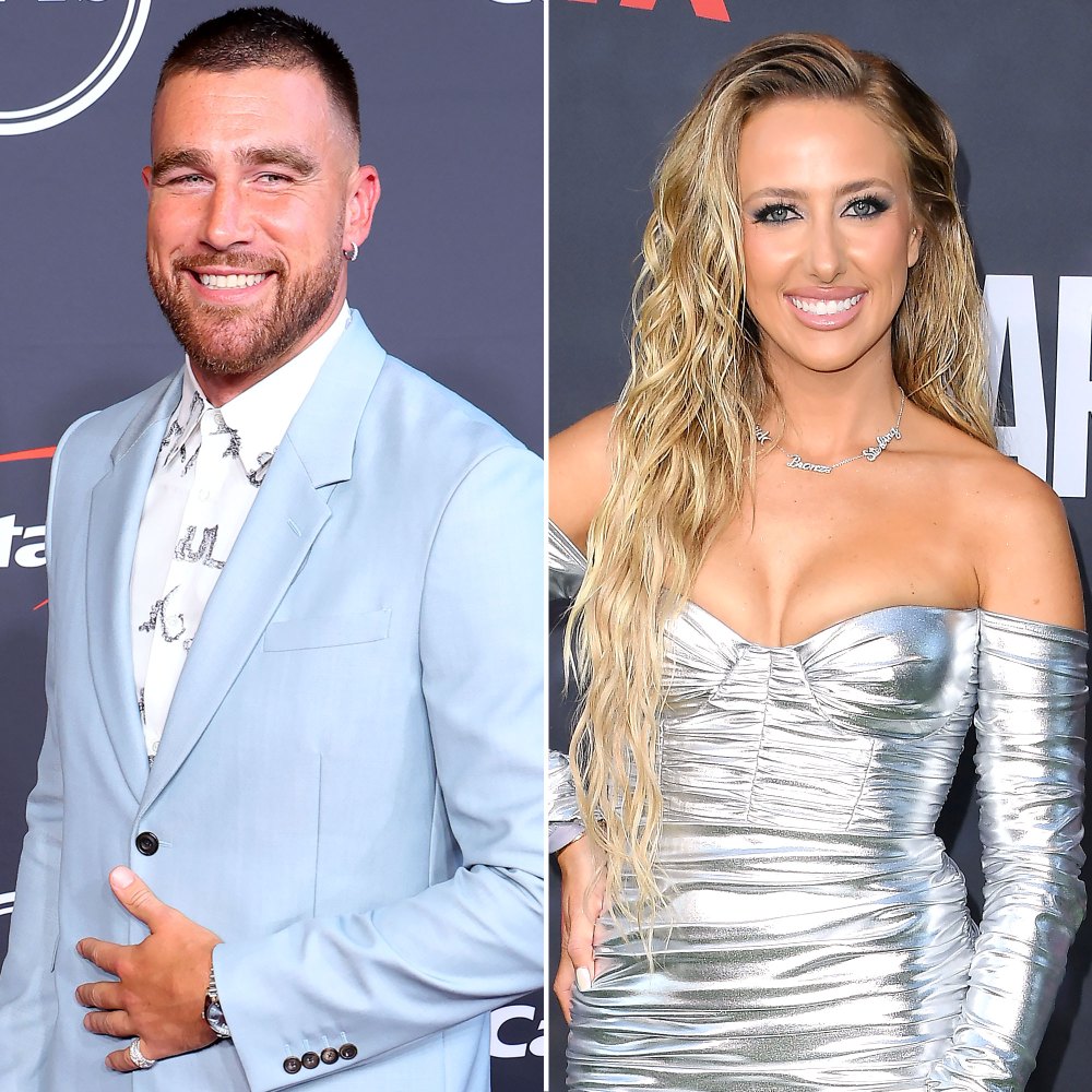 Travis Kelce Brittany Mahomes Attend Team Dinner After Super Bowl Parade