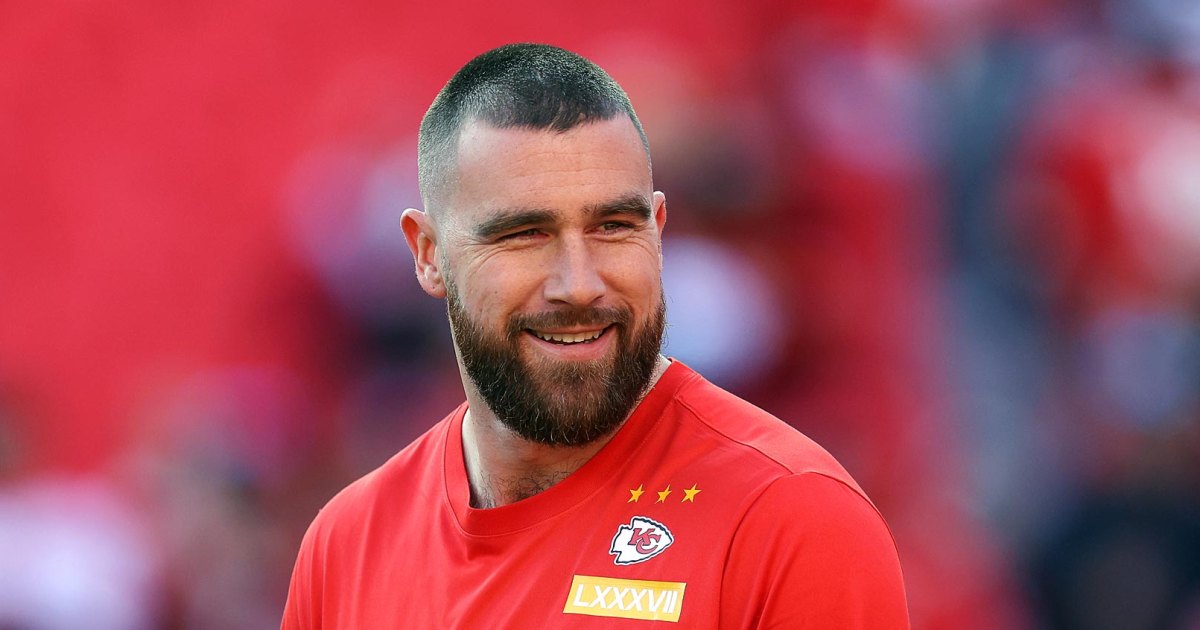 Travis Kelce Finally Puts the Fade Haircut Debate to Rest I Didnt Invent It 786