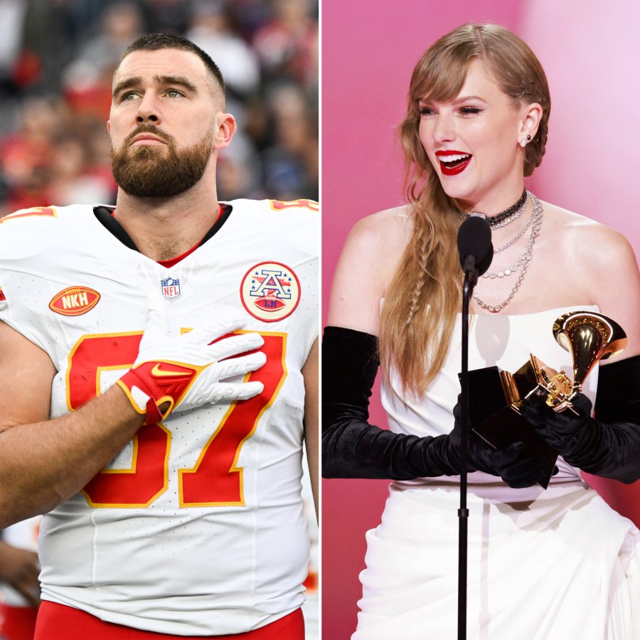 Travis Kelce Supports Taylor Swift Big Grammys Night