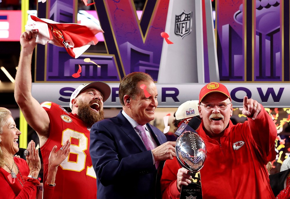 Travis Kelce and Chiefs Coach Andy Reid Address Super Bowl Sideline Clash 2