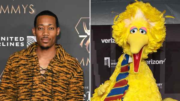 Tyler James Williams Was Shocked When He Saw Big Bird Without His Head on Sesame Street