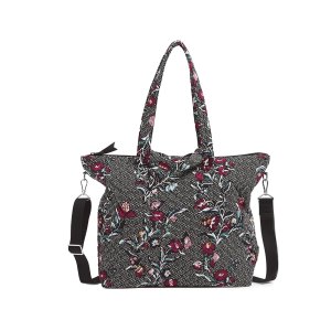 Vera Bradley Cotton Slouchy Tote Bag