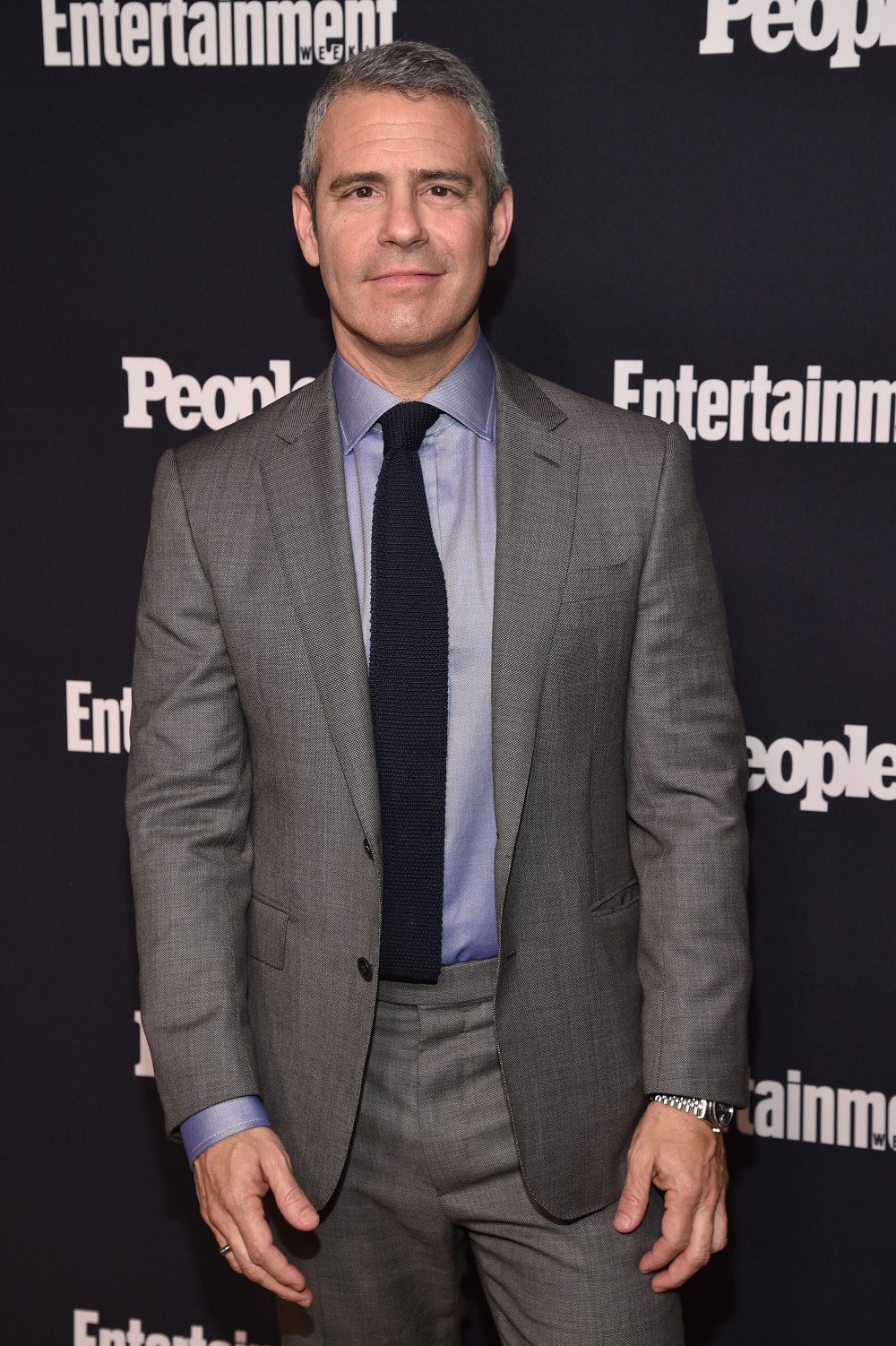 Entertainment Weekly and PEOPLE Upfronts Second Floor Party in New York Presented by Netflix and Terra Chips - Arrivals, Andy Cohen