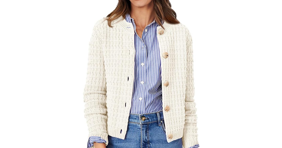 This Just-Dropped Cardigan Sweater Is Already a Bestseller — Grab It for 25% Off This Just-Dropped Cardigan Sweater Is Already a Bestseller — Grab It for 25% Off