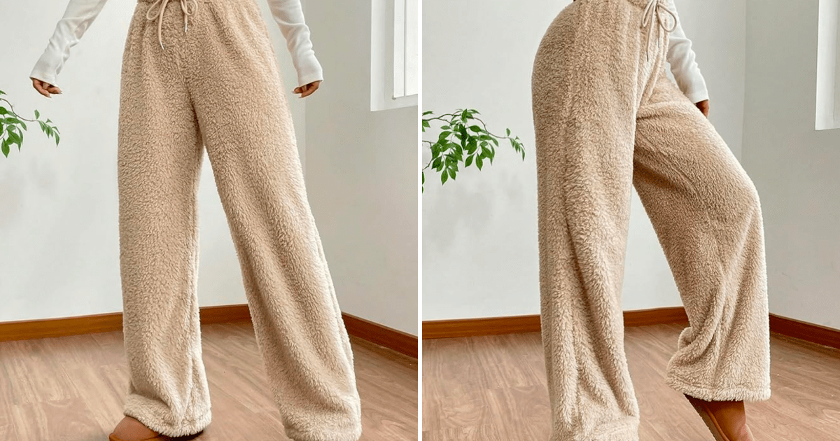 Get Those Credit Cards Out – Cozy Sherpa Pants Just Dropped