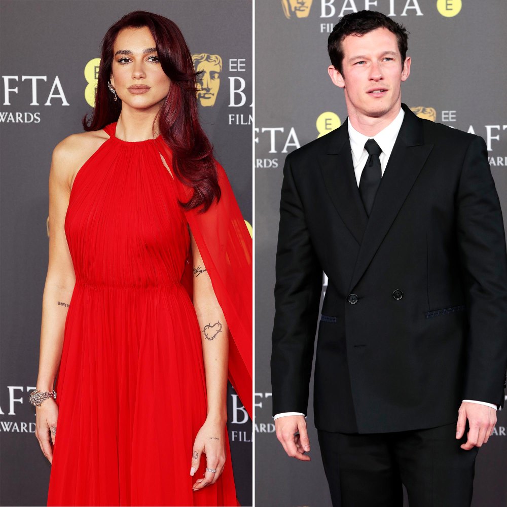 Dua Lipa and Callum Turner Arrive Separately at BAFTAS Amid Romance Rumors