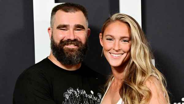 Jason Kelce and Wife Kylie Kelce Spotted at Adeles Las Vegas Concert Ahead of 2024 Super Bowl