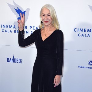 Helen Mirren at the Cinema For Peace Gala on February 19, 2024.