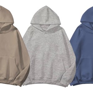 Lauweion Fleece Kangaroo Pocket Hoodie Sweatshirt Amazon
