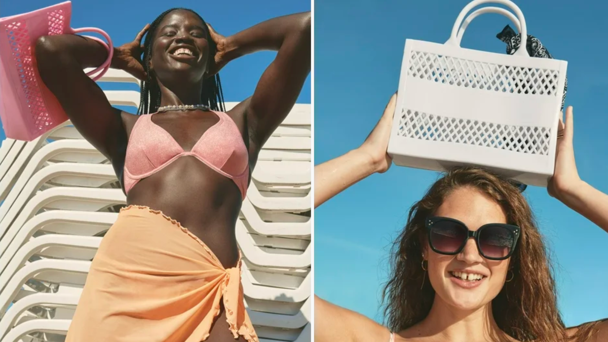 No Boundaries Lattice Jelly Tote Bag