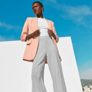 Scoop Relaxed Fit Scrunch Sleeve Blazer