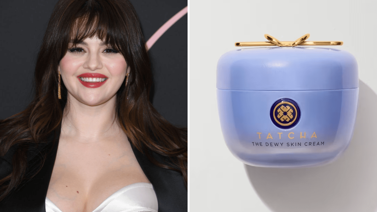 Selena Gomez and Tatcha The Dewy Skin Cream