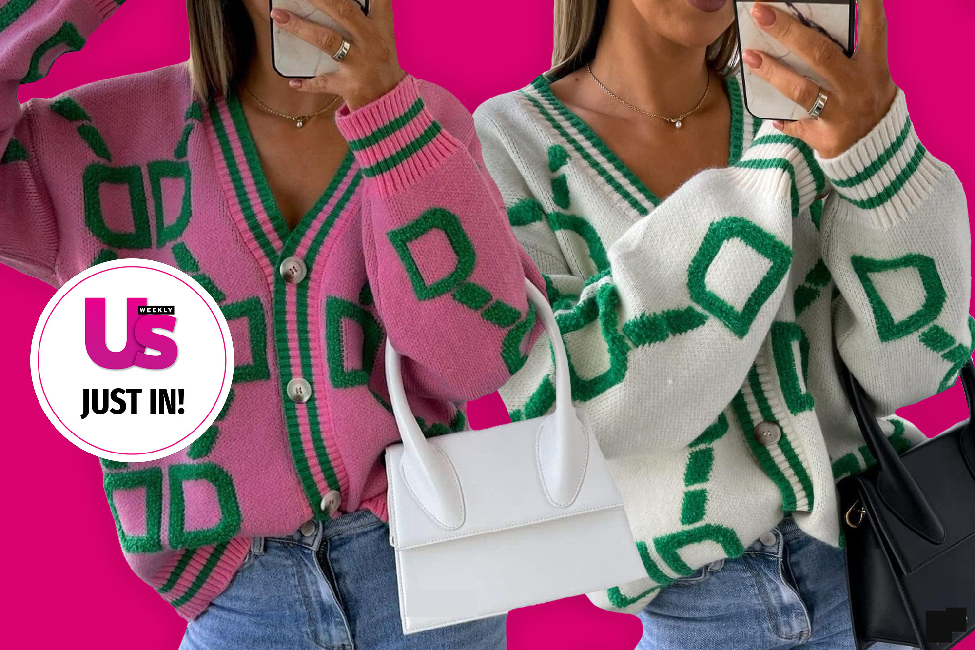 This Trendy Geometric Sweater Looks Like Modern Art