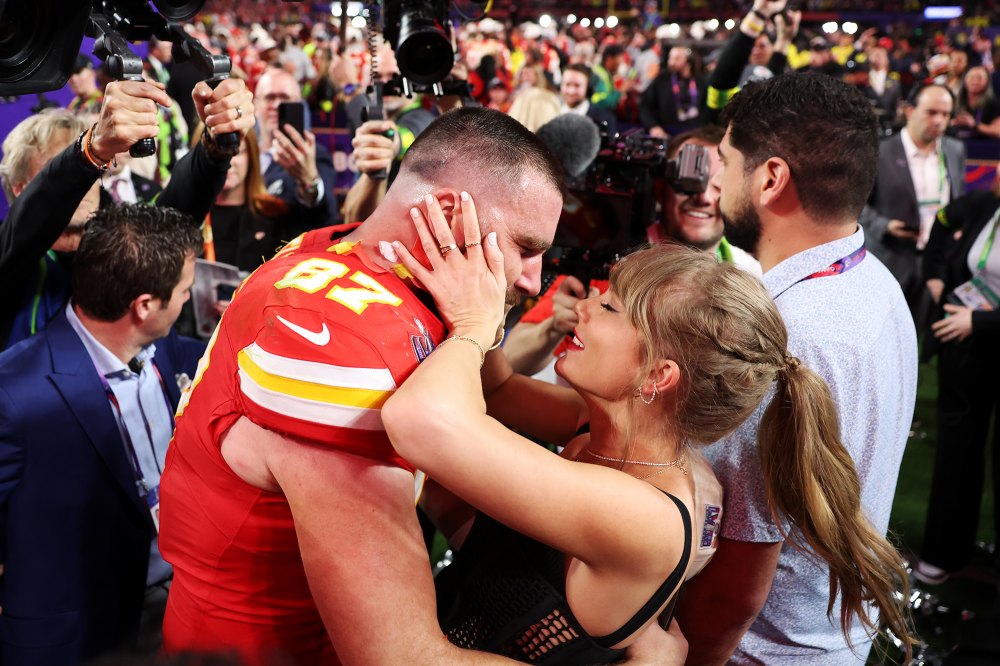 Taylor Swift ‘Likes’ Footage of Family Rocking Travis Kelce Jerseys at Her ‘Eras Tour’ Concert
