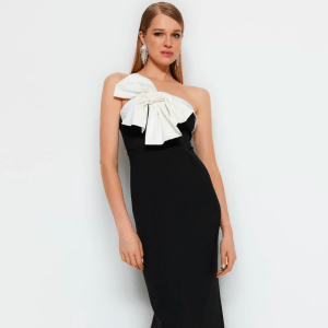 Trendyol Maxi Shift Evening Dress
