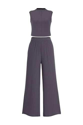 PRETTYGARDEN Womens Two Piece Loungewear Set