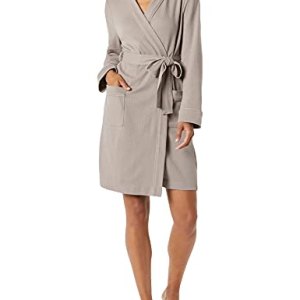 Best Budget: Amazon Essentials Women’s Lightweight Waffle Mid-Length Robe