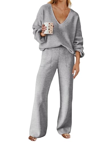 MEROKEETY Womens Loose Loungewear Set