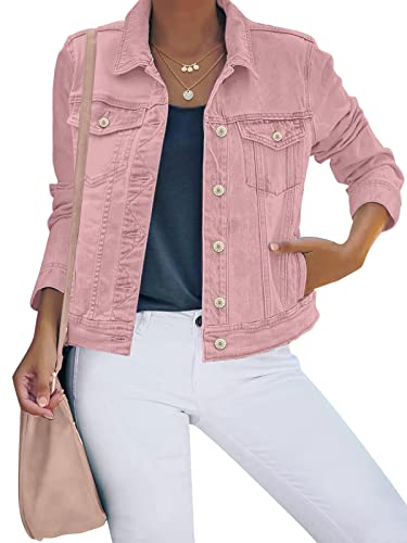 Luvamia Classic Pink Jean Jacket