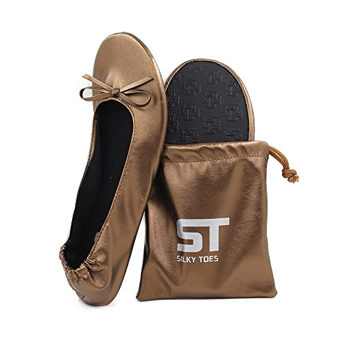 Silky Toes Foldable Portable Travel Ballet Flats