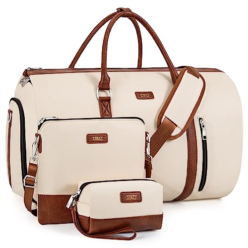 Tibes Convertible 4-Piece Garment Duffel Bag