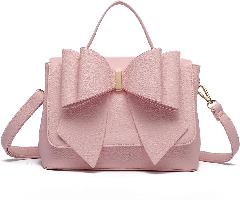 pink bow bag