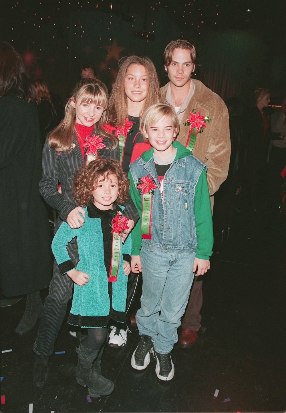 The '7th Heaven' cast in 1999.