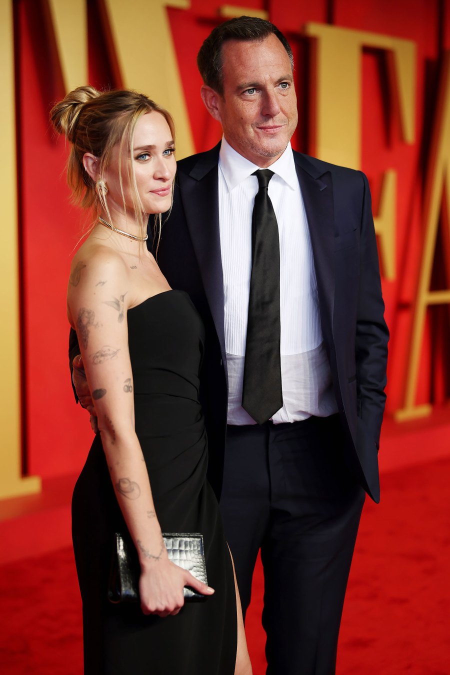 Alessandra Brawn and Will Arnett Vanity Fair 2024 Oscar Party Was Perfect Celeb Couple Date Night