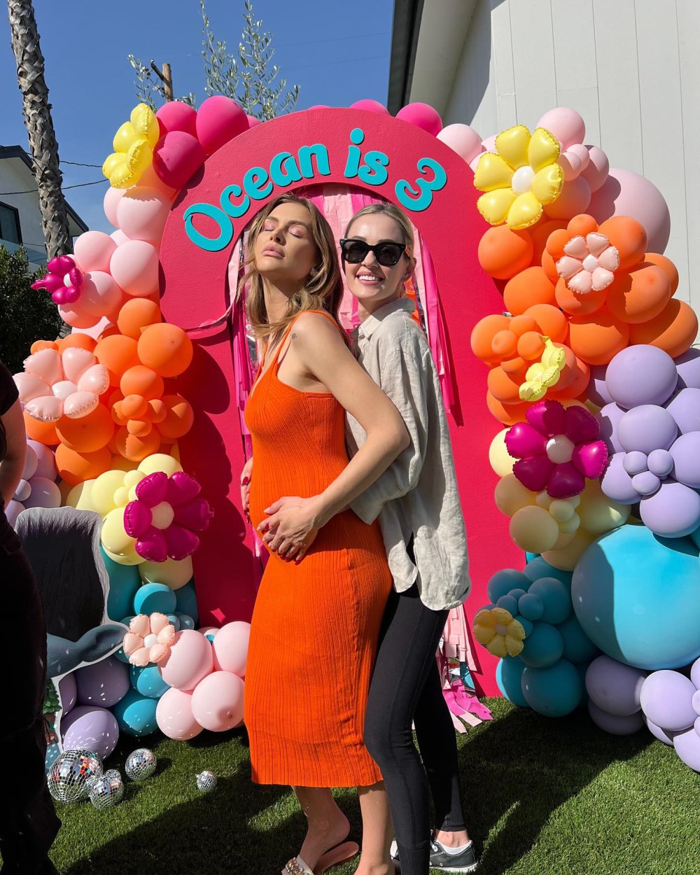 Ambyr children and daughters help pregnant Lala Kent celebrate Ocean's third birthday
